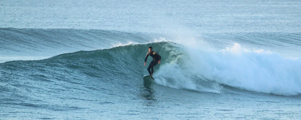 Surfing the best waves in Santa Cruz