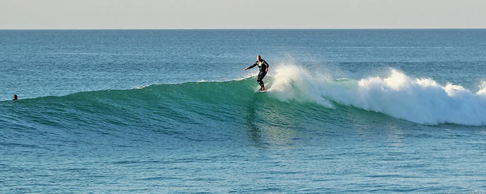 Surfing the best waves in Figueira da Foz