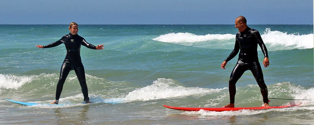 Surfing the best waves in Ericeira